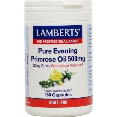 LAMBERTS EVENING PRIMROSE OIL 500MG 180CAPS